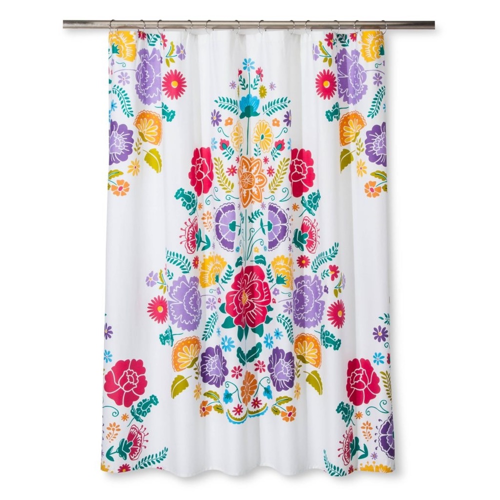 Pillowfort Target Floral Fiesta Shower Curtain